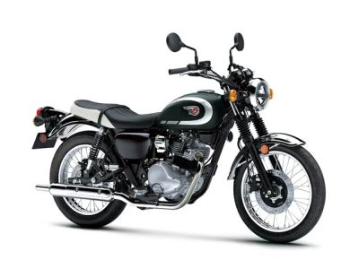 2026 Kawasaki W230 ABS — front three-quarter view