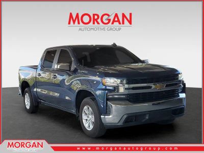 2022 Chevrolet Silverado 1500 LTD LT in Northsky Blue Metallic — front three-quarter view