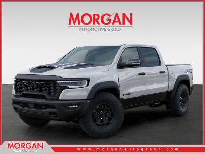 2026 Ram 1500 RHO in White — front three-quarter view