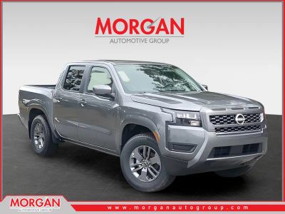 2026 Nissan Frontier SV in Gray — front three-quarter view