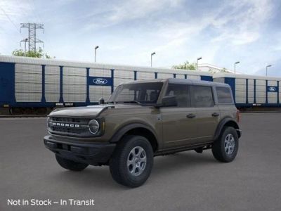 2026 Ford Bronco Big Bend in Marsh Gray — front three-quarter view