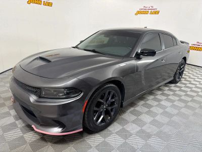 2023 Dodge Charger GT in Granite Pearlcoat — front three-quarter view