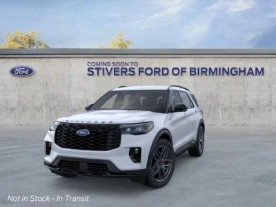 2026 Ford Explorer — rear three-quarter view