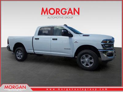 2026 Ram 2500 Big Horn in White — front three-quarter view