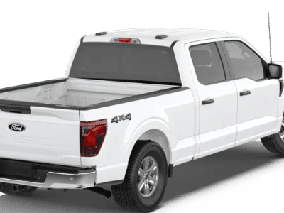 2026 Ford F-150 — rear three-quarter view