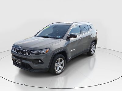 2024 Jeep Compass — rear three-quarter view