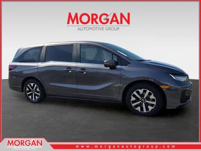 2026 Honda Odyssey EX-L in Gray — front three-quarter view