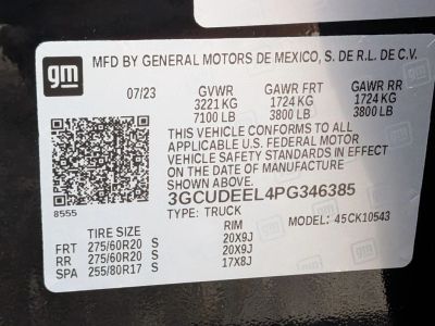 2023 Chevrolet Silverado 1500 — photo 23 view