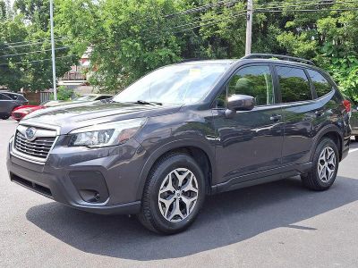 2019 Subaru Forester — rear three-quarter view