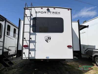 2026 Venture RV SportTrek Touring Edition — engine compartment view