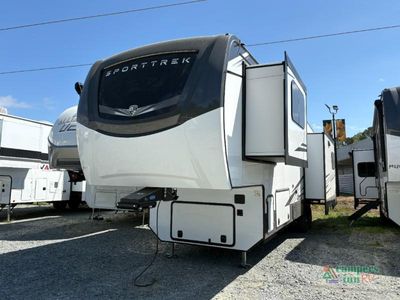 2026 Venture RV SportTrek Touring Edition — rear three-quarter view