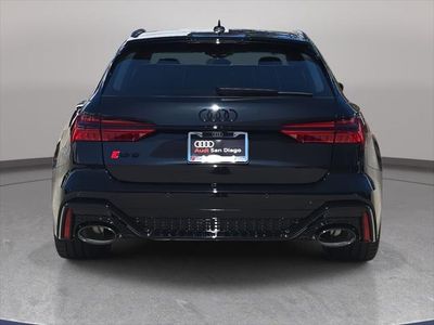 2026 Audi RS6 Avant performance — interior view