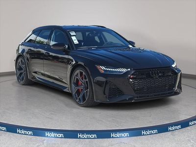 2026 Audi RS6 Avant performance quattro tiptronic — front three-quarter view