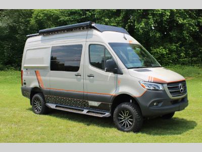 2026 Remote Vans Remote Vans in Stone Gray — front three-quarter view