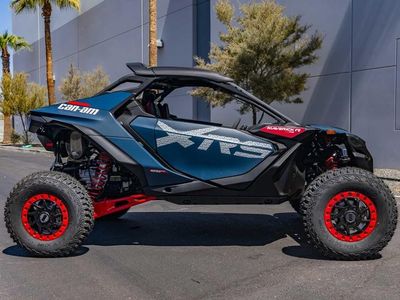 2026 Can-Am Maverick R X RS with Smart-Shox Dusty Navy - Photo 3
