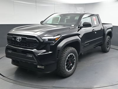 2025 Toyota Tacoma i-FORCE MAX TRD Off-Road i-FORCE MAX Truck Double Cab — rear three-quarter view