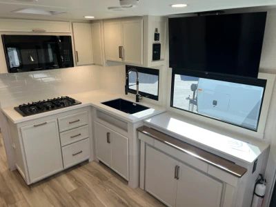 2027 Brinkley RV MODEL IX — engine compartment view
