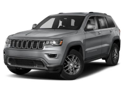 2020 Jeep Grand Cherokee Limited in Billet Silver Metallic Clearcoat — front three-quarter view