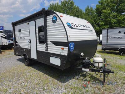 2021 Coachmen RV Clipper Cadet — rear three-quarter view