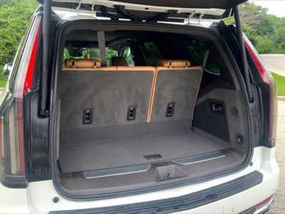 2022 Cadillac Escalade — interior view