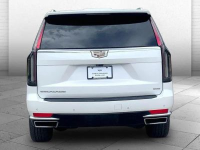2022 Cadillac Escalade — rear three-quarter view