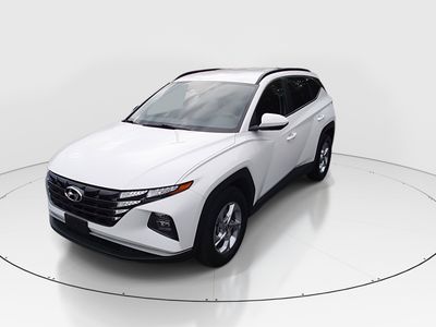 2024 Hyundai Tucson — rear three-quarter view