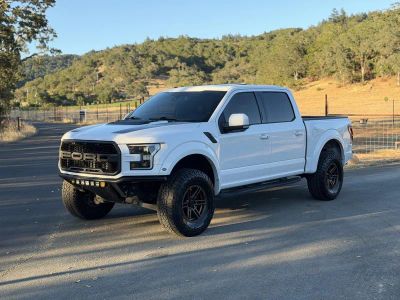 2017 Ford F-150 in White — front three-quarter view