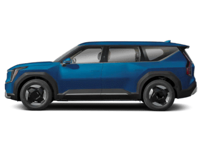 2026 Kia EV9 — rear three-quarter view