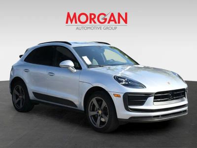 2024 Porsche Macan — rear three-quarter view