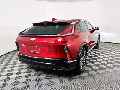 2024 Cadillac LYRIQ — rear three-quarter view