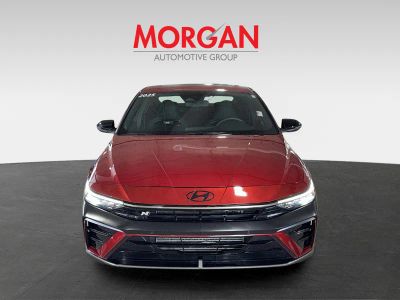 2025 Hyundai Elantra N — rear three-quarter view