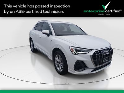 2025 Audi Q3 S line Premium 45 TFSI quattro — front three-quarter view