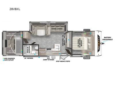 2025 Forest River RV Wildwood X-Lite - Photo 3