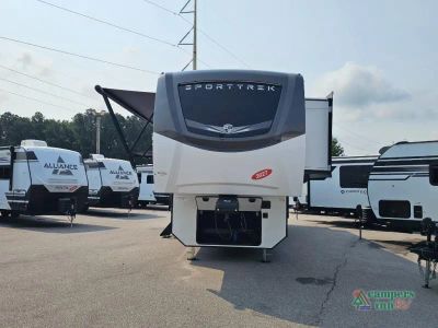2027 Venture RV SportTrek Touring Edition — engine compartment view