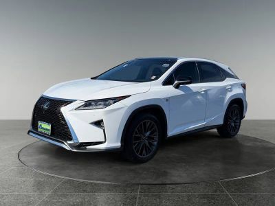 2017 Lexus RX — rear three-quarter view