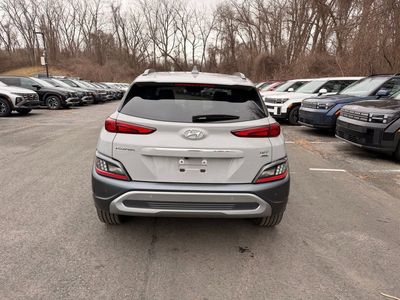 2022 Hyundai Kona Limited — engine compartment view