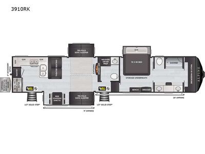 2021 Keystone RV Alpine - Photo 2