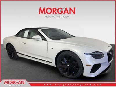 2025 Bentley Continental GT V8 in White — front three-quarter view