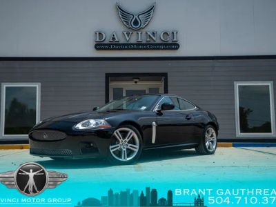 2007 Jaguar XK-Series XKR in Black / Black — front three-quarter view