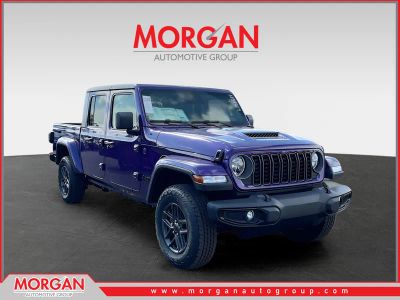 2026 Jeep Gladiator Sport S in Purple — front three-quarter view