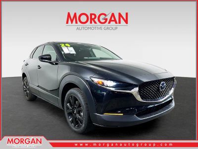 2024 Mazda CX-30 2.5 S Select Sport in Black — front three-quarter view