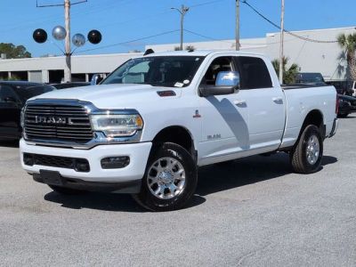 2024 Ram 2500 Laramie in White — front three-quarter view