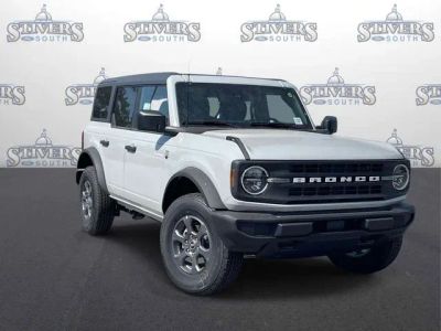 2026 Ford Bronco Big Bend in White — front three-quarter view