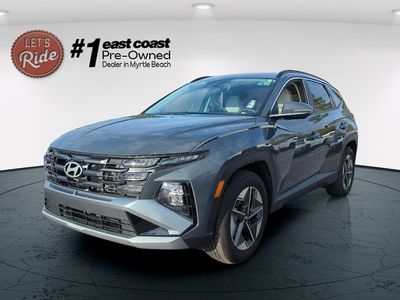 2025 Hyundai Tucson — front three-quarter view