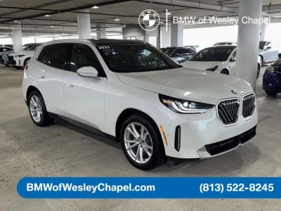 2025 BMW X3 — side profile view