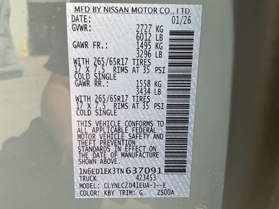 2026 Nissan Frontier - Photo 24