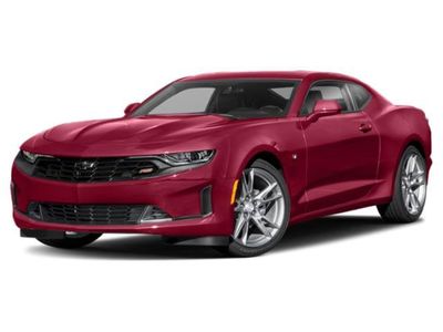 2019 Chevrolet Camaro 2LT in Summit White — front three-quarter view