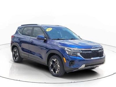 2024 Kia Seltos — rear three-quarter view