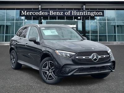 2026 Mercedes-Benz GLC 300 in Black — front three-quarter view