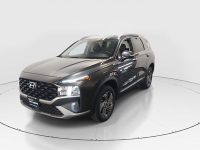 2023 Hyundai Santa Fe — rear three-quarter view